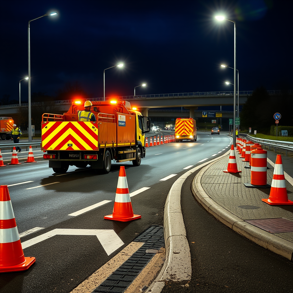 Overnight roadworks set to cause fresh delays on Newport route